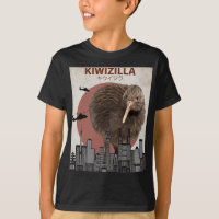 Kiwizilla Lustiger Kiwi Neuseeland-Vogelliebhaber-