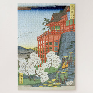 Kiyomizu-dera-Tempel, Kyoto, Hiroshige