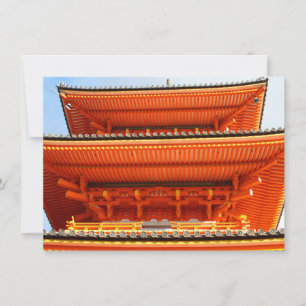 Kiyomizu-dera-Tempel, Kyoto, Japan Karte