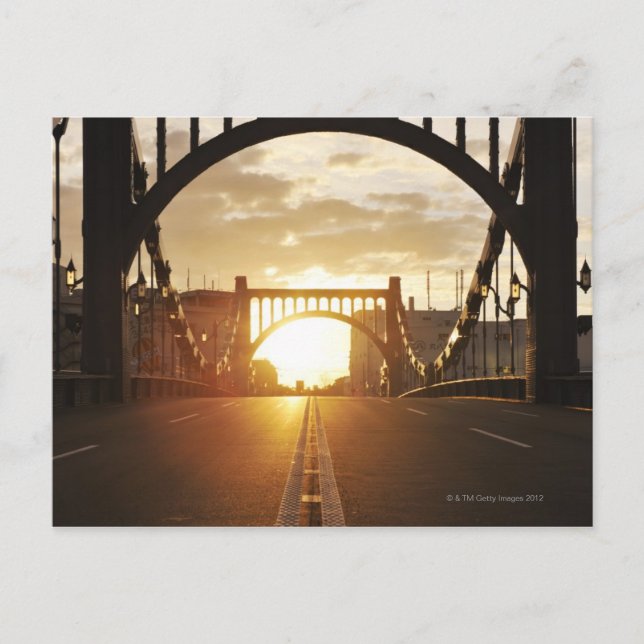 Kiyosu Bridge Postkarte (Vorderseite)