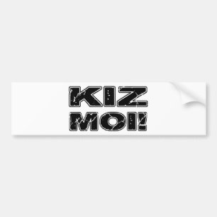 Kiz Moi! Kizomba Franzosen Autoaufkleber