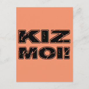 Kiz Moi! Kizomba French Postkarte