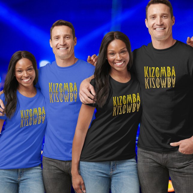 Kizomba-Gelb T-Shirt (Von Creator hochgeladen)