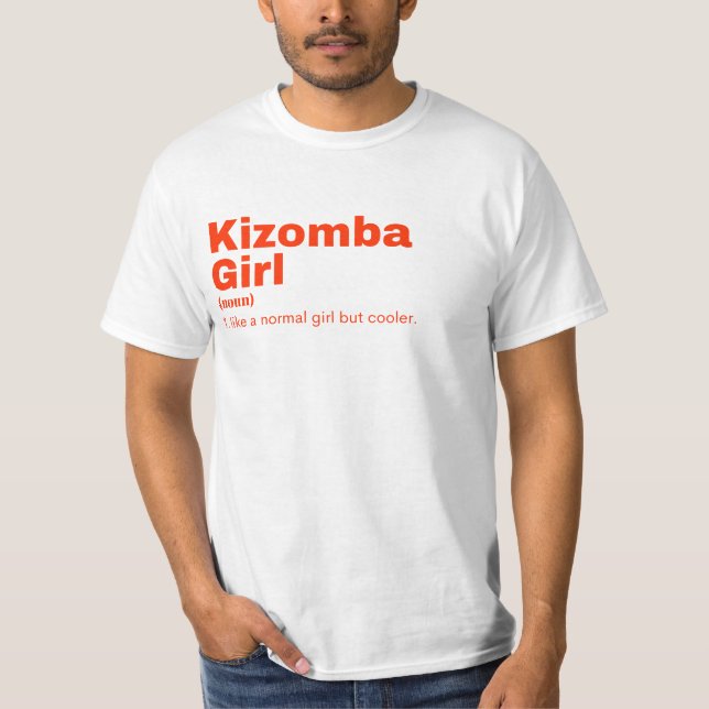 Kizomba  Girl - Kizomba  T-Shirt (Vorderseite)