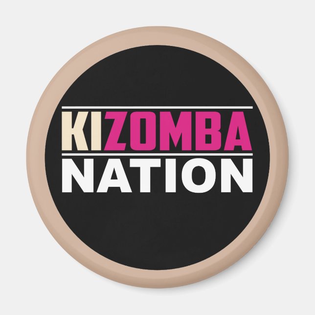 Kizomba Nation Magnet (Vorne)