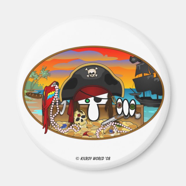 KK Pirate Magnet (Vorne)