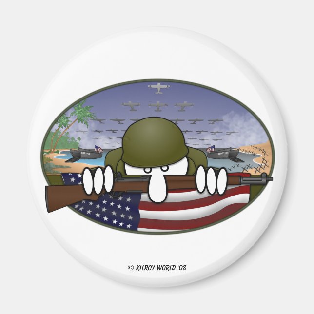 KK WW2 Magnet (Vorne)