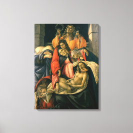 Klage über den Toten Christus - Botticelli Leinwanddruck