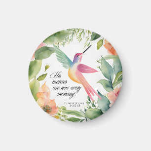 Klagelieder 3:22-23 Kolibri Christlich Magnet
