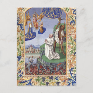 Klagen des heiligen Bernhard Postkarte