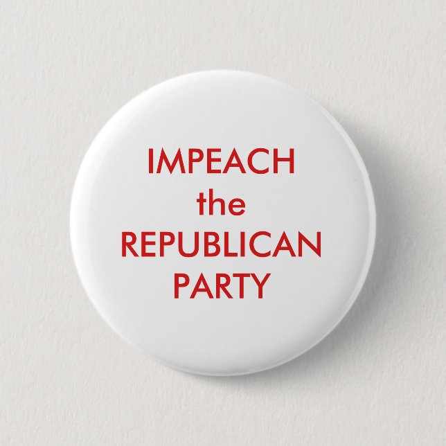 KLAGEN Sie das REPUBLIKANISCHE PARTY an Button (Vorderseite)