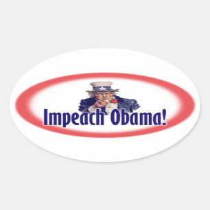 Klagen Sie Obama - AntiObama - 2012 an Ovaler Aufkleber