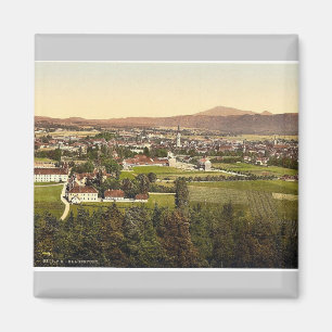 Klagenfurt aus Kreuzberg, Kärnten, Österreich-Unga Magnet