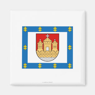 Klaipeda Landkreis-Flagge Magnet