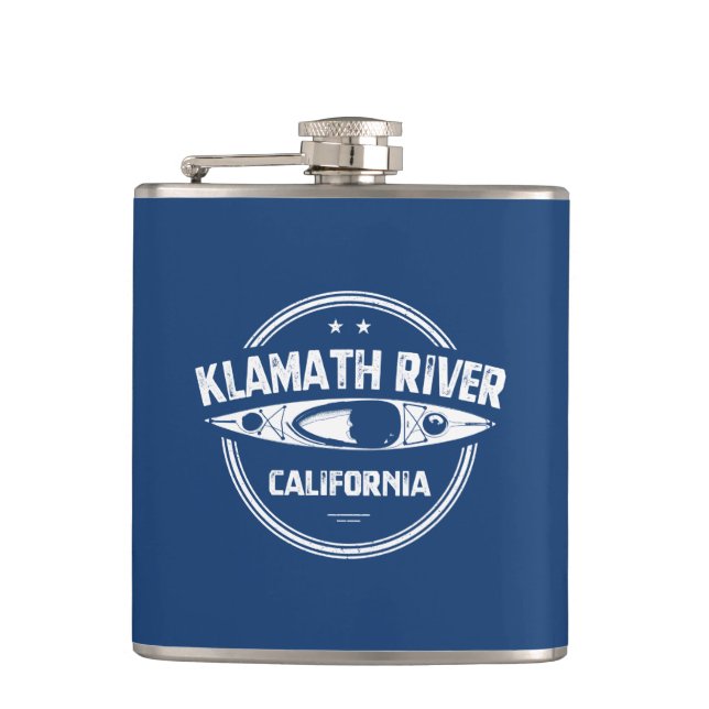 Klamath River, Kalifornien Flachmann (Vorderseite)