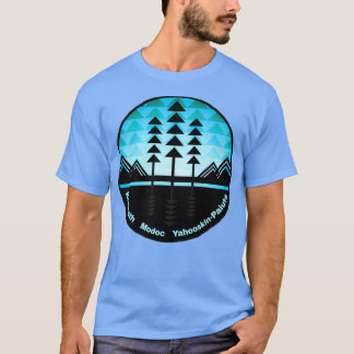 Klamath-Stämme für Baum und Bergbau T-Shirt