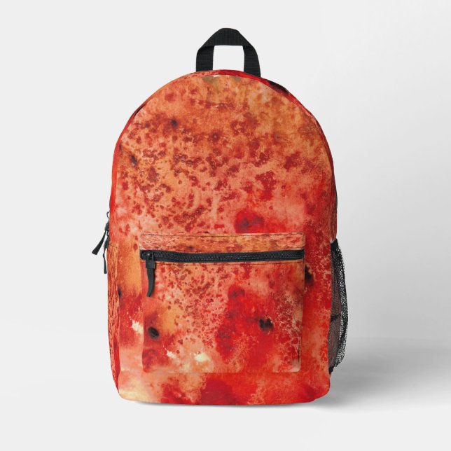 Klammern Bedruckter Rucksack (Vorderseite)