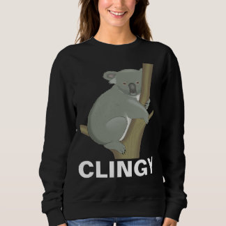 Klammerndes Freundin Koala-Bär T-Shirt Sweatshirt