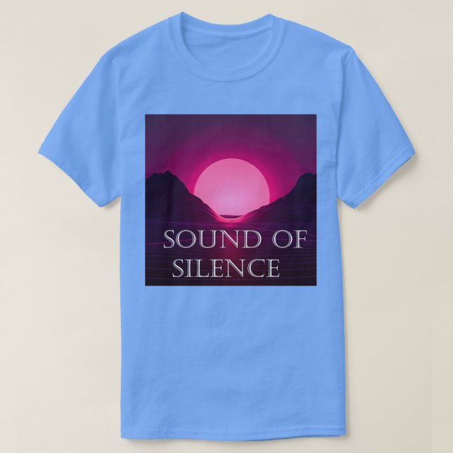 Klang der Stille Vaporwave art digital art pink su T-Shirt (Design vorne)
