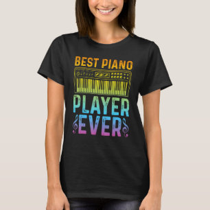 Klangpianist Klavierspieler Bester Klavierspiele T-Shirt
