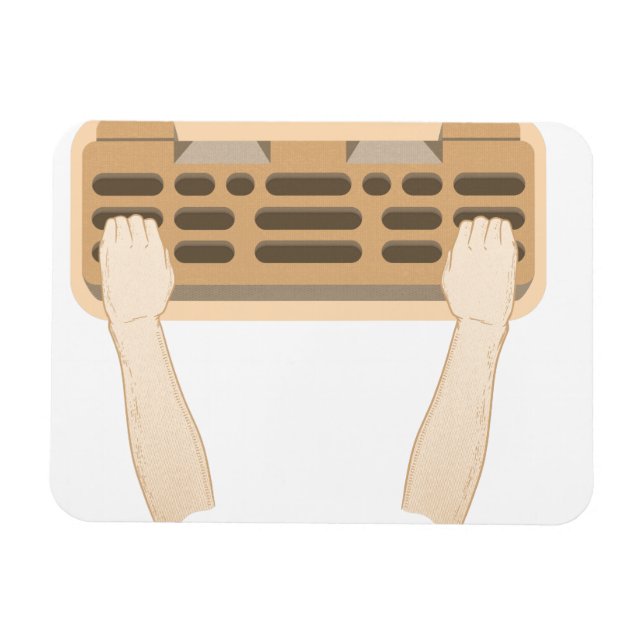 Klappbrett Magnet (Horizontal)