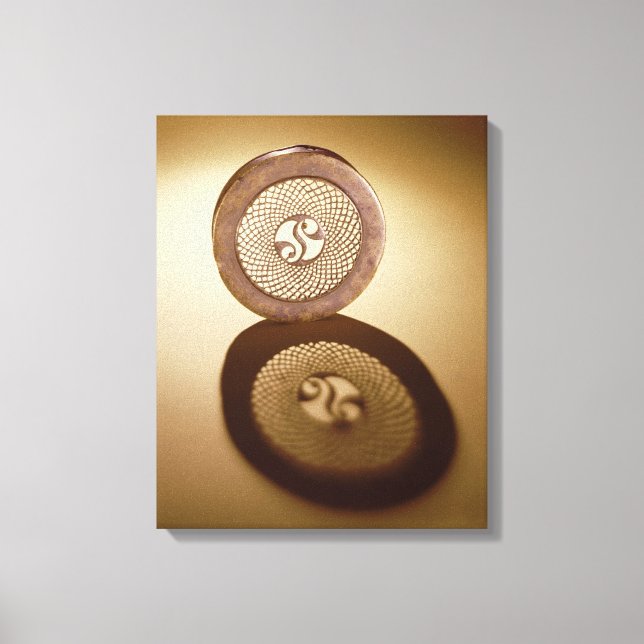 Klappdeckel aus Cornalaragh Leinwanddruck (Vorderseite)