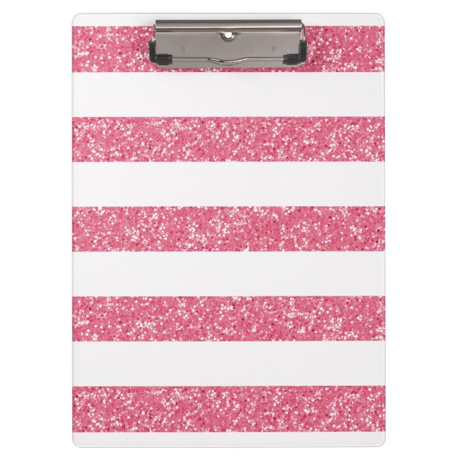 Klappe Glitzer-Look Strips Klemmbrett (Vorderseite)