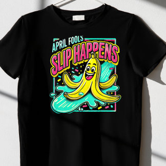 "Klappe passiert." April-T - Shirt