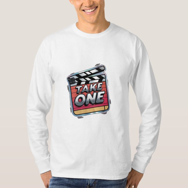 Klappe T-Shirt (Vorderseite)