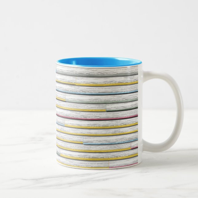 Klappe Zweifarbige Tasse (Rechts)