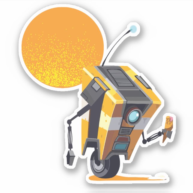 Klappenfalle Aufkleber (Vorderseite)