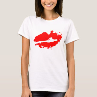 Klappenloch | LIPS-Shirt T-Shirt