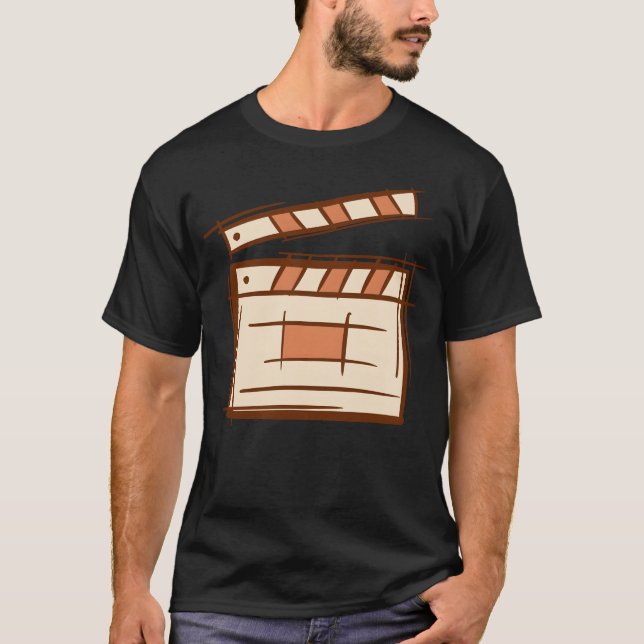 Klapperboard-Folie T-Shirt (Vorderseite)