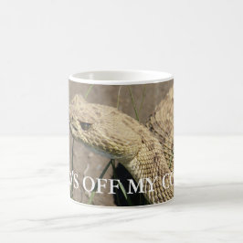 Klapperschlange des Grasland-R8 Kaffeetasse