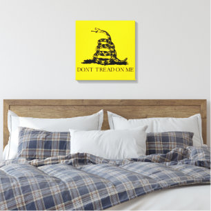 Klapperschlange Gadsden-Flagge: Kämpfe, Widerstand Leinwanddruck
