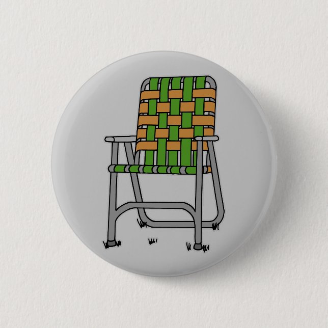 Klappgartenstuhl Button (Vorderseite)