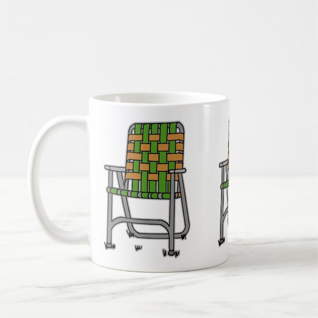 Klappgartenstuhl Kaffeetasse (Links)