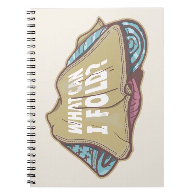 Klappkleidung, Wäschetag Notizblock (Vorderseite)