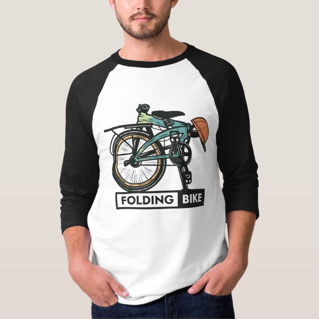 Klapprad T-Shirt (Vorderseite)