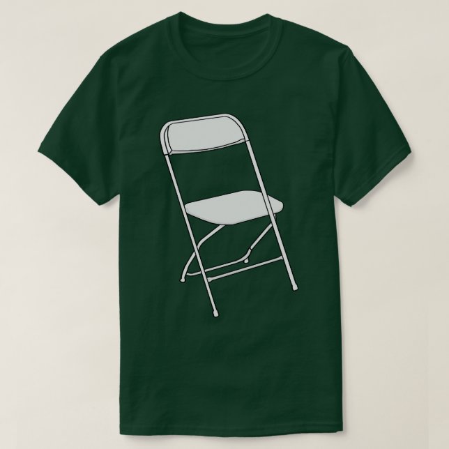Klappstuhl T-Shirt (Design vorne)
