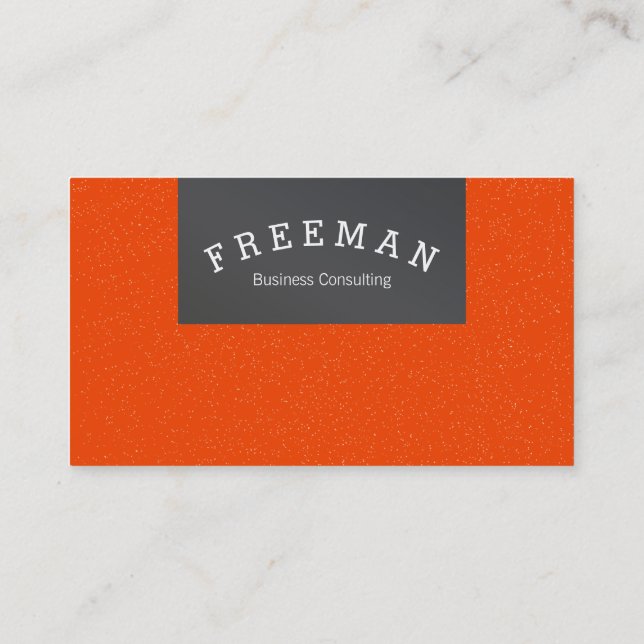 Klar und modern visitenkarte (Rückseite)