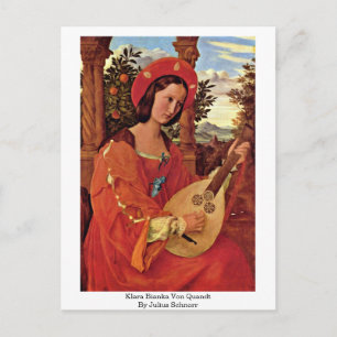 Klara Bianka Von Quandt von Julius Schnorr Postkarte