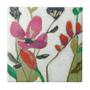 Klare Blumen I Fliese