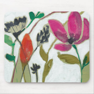 Klare Blumen Mousepad