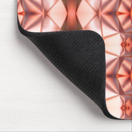 klare Bordeaux-Lachs-Form Mousepad