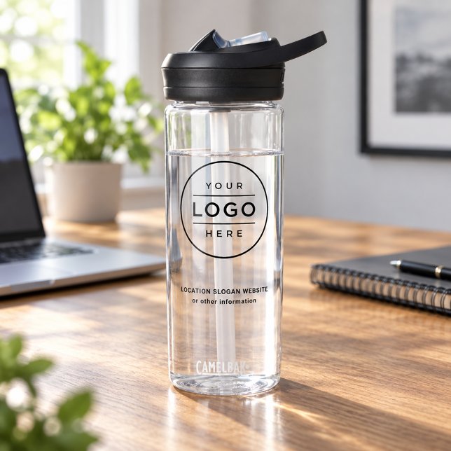 Klare CamelBak Trinkflasche mit Logo (Von Creator hochgeladen)
