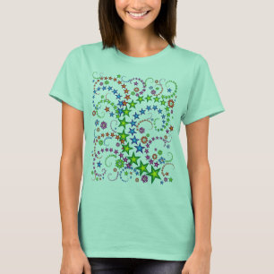 klare Sternzusammensetzung T-Shirt