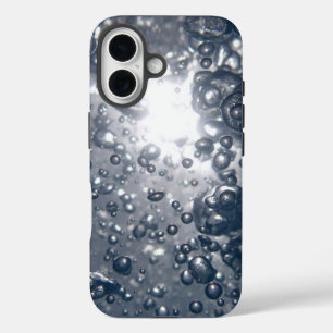 Klare Wasserblasen iPhone 16 Hülle
