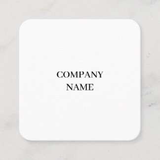 Klarer Visitenkarte, Standard, 3,5" x2,0", abgerun Telefonnummerkarte