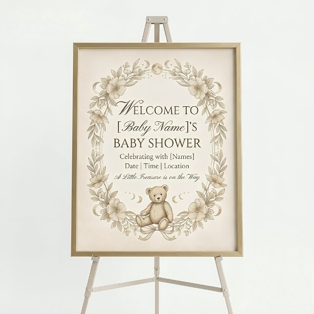 Klares Acryl-Babyshower-Willkommensschild Acrylschild (Von Creator hochgeladen)
